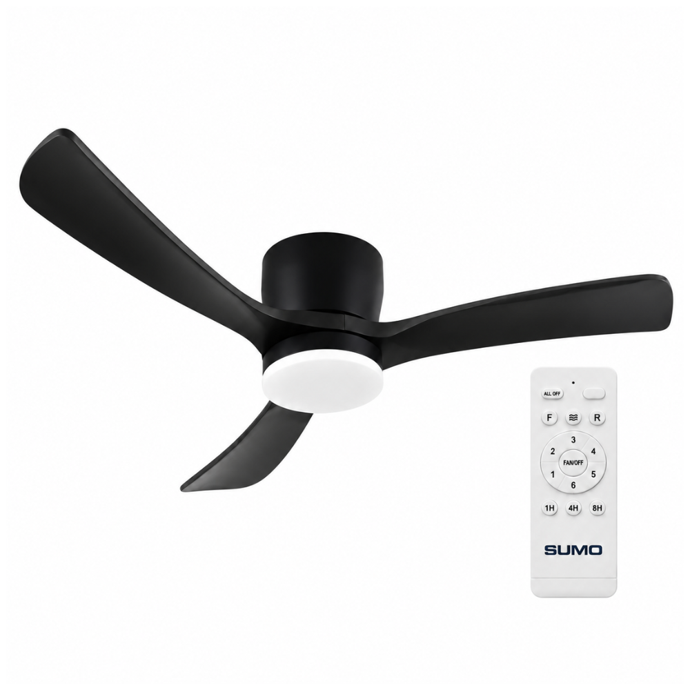 Ventilador de techo Sumo VT60 Negro Led 52