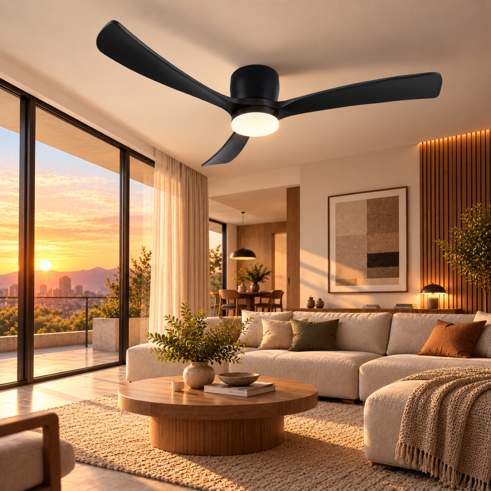 Ventilador de techo Sumo VT60 Negro Led 52 (4)